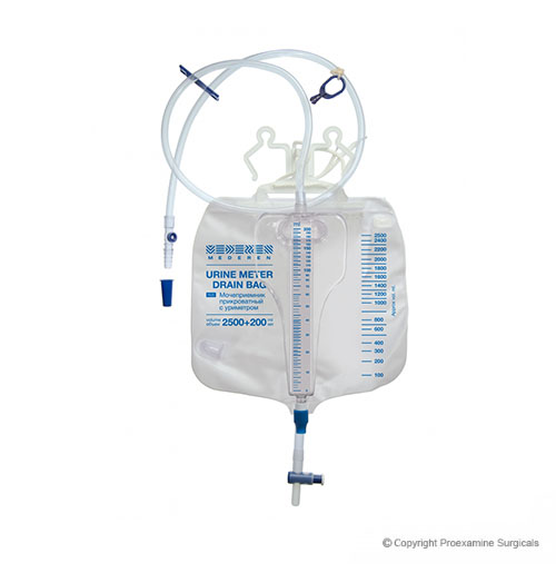 Urine Collection Bag with Measured Volume Meter